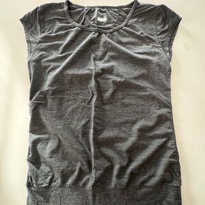 Icebreaker Merino Cap Sleeve TShirt with Back Cutout